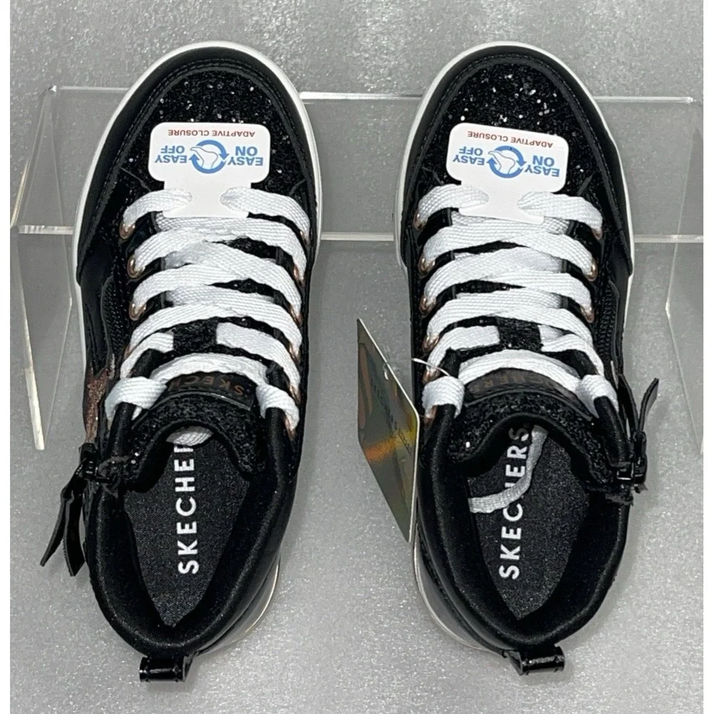 Skechers Street Shoutouts 2.0 Trendy‎ Star Girl's Fashion Sneakers Size 11 NEW